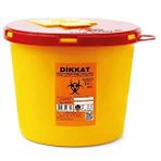 Çelikpençe 10 Adet Enfekte Atık Kutusu 5 Lt. + Tıbbi Atık Torbası 2 Adet