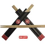 Çelikpençe Bambu Çin Çubuğu Chopsticks 200 Çift