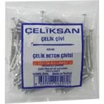 Çeliksan Çelik Beton Çivi 4x40 (4 Lük Beton Çivisi) 100 Adet Gümüş