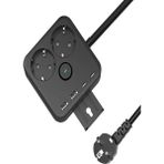 ÇELİKWORK 3680 W 2'li Priz - 2 USB ve 2 Type-C Portlu - 1.4 m Kablo - 3.4A Çıkış - Askı Aparatlı - Akım Korumalı - Siyah