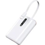 Çelikwork PW0-26 10.000 mAh PD 22.5Watt Hızlı Şarj TYPE-C Beyaz Powerbank