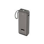 ÇELİKWORK PW109 10000mAh 22.5W Hızlı Şarj Dahili TYPE-C Kablo USB-TYPE-C Giriş Powerbank Digital Display