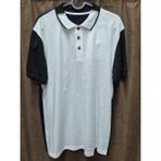 Celio Erkek Siyah-Beyaz Bloklu Polo Yaka Tişört – Şerit Detaylı, Düğmeli Model - Siyah- Beyaz