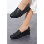 Celira Bluefeet Siyah Günlük Rahat Taban Anne Ayakkabı HS00326
