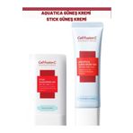 Cell Fusion C Aquatica Tüm Cilt Tipleri Için Yüksek Koruyucu Güneş Kremi Ve Stick Güneş Kremi Seti