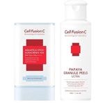 Cell Fusion C Tüm Cilt Tipleri Için Yüksek Koruyucu Stick Güneş Kremi Ve Enzim Peeling Seti