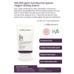 Celleanser Vegan Güneş Kremi - 100.000 Ppm Kombucha İçeren Nemlendirici ve Antioksidan Güneş Kremi