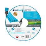 Cellfast Sulama hortumu Spring üç kanallı sulama hortumu, komple bağlantı parçaları, en yüksek kaliteli iplikten, UV ışınlarına dayanıklı, 7,5 m, 1/2 inç, 19-021