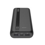 Cellular Line 12W X 2 20.000 mAh Siyah Powerbank