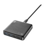 Cellular Line Multipower 4 Portlu Gan 65 Watt Siyah Şarj Cihazı