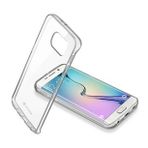 Cellular Line Samsung Galaxy S6 Edge ClearDuo Şeffaf Sert Kılıf