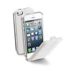 Cellular LineApple iPhone SE-5S-5 Flap Mıknatıssız Beyaz Kılıf
