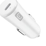 Cellularline 20W Type-C Araç İçi Beyaz Şarj Cihazı