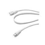 Cellularline Beyaz Micro USB Data Kablosu