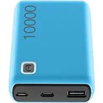 Cellularline Essence 12 W 10000 mAh Mavi Powerbank