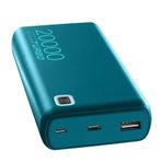 Cellularline Essence 20000 mAh 20 Watt Yeşil Powerbank