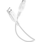 Cellularline Lightning 0.6 m Beyaz Data Kablosu
