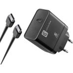 Cellularline Süper Fast Charge Pd 45W Şarj Kiti Adaptör Kablo Siyah