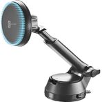 Cellularline Touch Air Cooler Soğutma Özellikli Magsafe Çift Sabitleme Sistemli 15W Kablosuz Araç İçi Telefon Tutucu