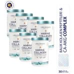CELLURAGEN Balık Kolajen Peptitleri ve Ca-AKG İçeren Complex Marine Collagen Takviye 30 Günlük x 7 Adet