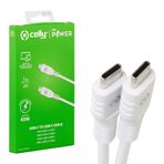 Celly USB-C USB-C PD 60W Kablo WH