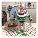 Celoeoonly Buzz Lightyear Ses ve Işık Yürüyen Bebek Oyuncak Hikayesi 4 Tabanca Oyuncak Bebek Oyuncak (Yurt Dışından) - Yeşil
