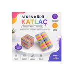 CELSEN HOME 1 ADET RENKLİ & RENGARENK infinity cube - sonsuz küp & stres küpü - hareketli küp- fidget küp