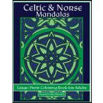 Celtic & Norse Mandalas: Large-Print Coloring Book for Adults