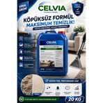 CELVIA Temizlik Koltuk ve Halı Yıkama Şampuanı 20 KG – Profesyonel Makine Şampuanı | Köpük Kesici Formül
