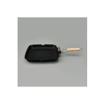 Cem 28x28 cm Gri Döküm Grill Tava