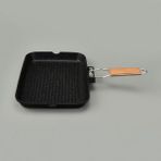 Cem 34x24 CM Gri Döküm Grill Tava