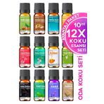 Cem Cosmetics Oda Kokusu Uçucu Yağ & Esansiyel Yağ 6'lı Oda Kokusu Seti 12x10ml
