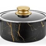 Cem Gold Marble 30 cm Derin Tencere