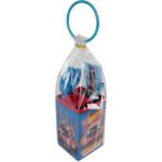 CEM HOTWHEELS HW-2986 METAL KIRTASİYE SETİ 6 PARÇA