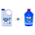 Cem Kışlık Set (Cam Suyu 5 Lt Antifrizli -20 Derece +Mavi Antifriz3 Lt -37 Derece)