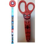 Cem Spiderman Makas SM-1666 ve Yumurtlayan Kalem Seti