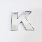 Cemax 3.75 cm Krom Yapışkanlı K Harfi