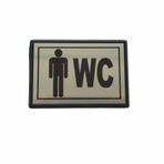 Cemax Büyük 13x8,5 cm Bay WC Yönlendirme Levhası