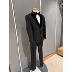 Cemden Siyah Damatlık 5029-01B Erkek Çocuk İçin Tüm Sezonlar Regular Fit Tasarım - Siyah Düz - 5 Yaş