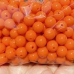CEMELI 6/8/10mm 300/600 adet gül kırmızı yuvarlak midilli boncuk akrilik yuvarlak boncuk takı yapımı için bilezik örgü saç boncuk DIY