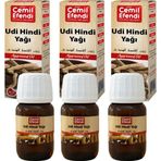 Cemil Efendi Udi Hindi Yağı 3 Adet 20 Ml