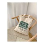 Cemira Daunt Books Tasarım Kalın Kanvas, Rips Bez Çanta, Omuz Çantası, Bookshop Kalın Tote Bag