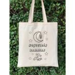 Cemira Ramazan Bayramı Hediye Bez Çanta, Hediyelik Omuz Çantası, Tote Bag, Boyama Çantası, Etkinlik - 10D-Krem