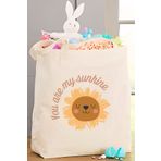 Cemira You Are My Sunshine Aslan Güneş Çocuk Çantası, Oyuncak Çantası, Kitap Çantası, Tote Bag Bez Çanta