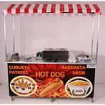 Cemko Hot Dog Çubukta Patates Ve Bardakta Mısır Standı (Model Çeşme) 65X180