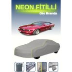 Cemku Gri [ford Mustang Convertible 5] Uyumlu Neon Fitilli Araba Brandası, Su ve Toz Geçirmez - Tek Renk