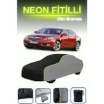 Cemku Gri-Siyah-Gri [opel Insignia Opc 2009 - 2021] Uyumlu Neon Fitilli Araba Brandası - Çift Renk