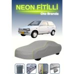 Cemku Gri [suzuki Alto 2] Uyumlu Neon Fitilli Araba Brandası, Su ve Toz Geçirmez - Tek Renk