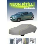 Cemku Gri [suzuki Alto 2009 - 2021] Uyumlu Neon Fitilli Araba Brandası, Su ve Toz Geçirmez - Tek Renk