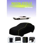 Cemku Siyah [ford Mustang 1969 - 1973] Uyumlu Neon Fitilli Araba Brandası, Su ve Toz Geçirmez - Tek Renk